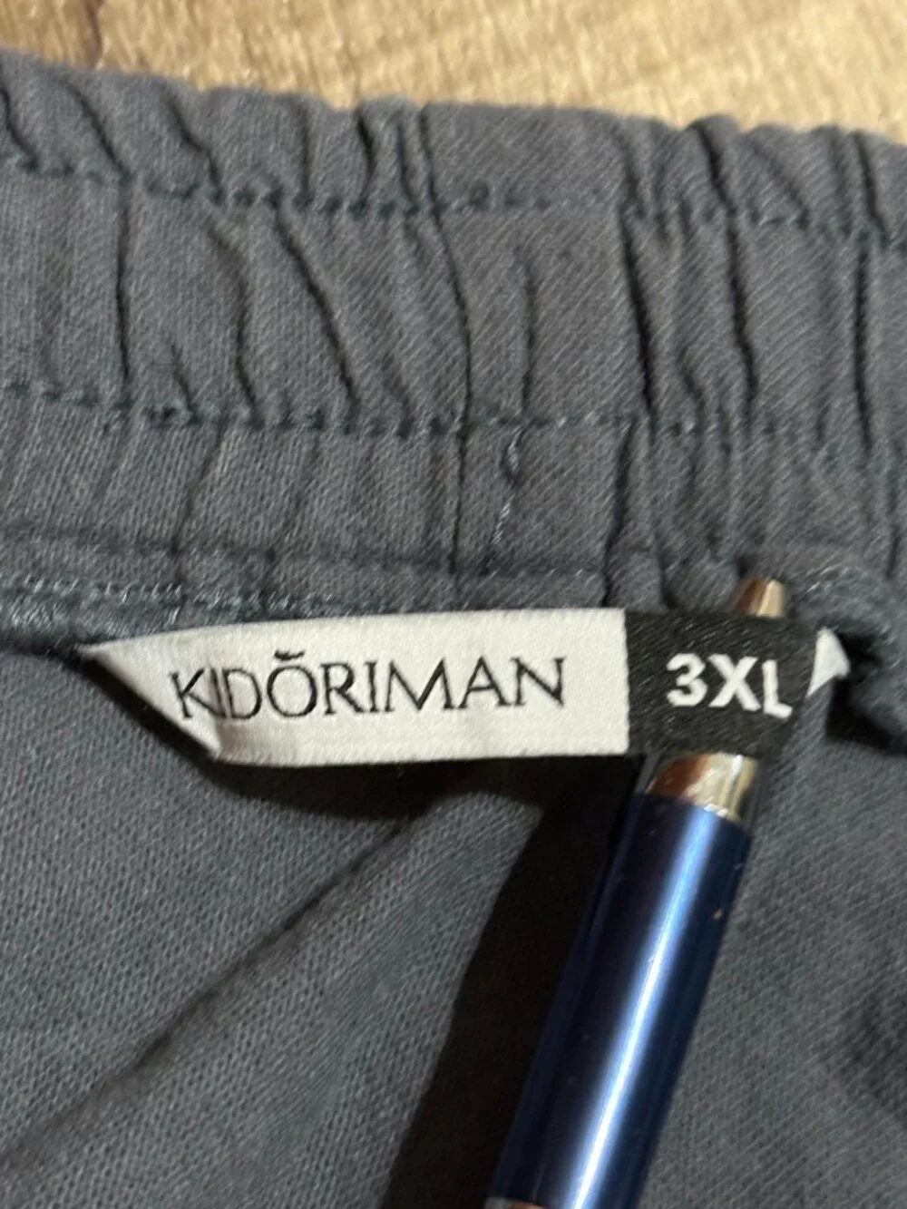 Kidoriman Men’s 3XL Cotton Harem Jogger Pants Japanese Style